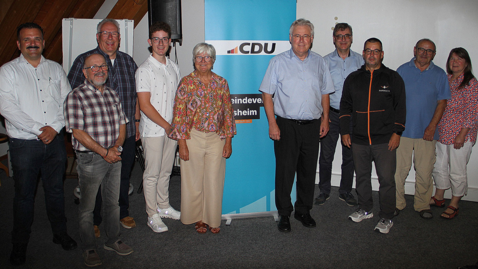 Benno Mller fhrt CDU-Gemeindeverband weiter an